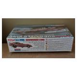 Three New Monogram Snap Tite Model Car Kits including Pepsi Challenger, Blue Max and Budweiser King