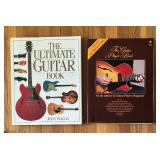 Six Music Guitar Books including American Guitars, Guitar Handbook, The Ultimate Guitar Book and More