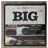 (5) Framed Record Albums including The Surfaris Wipe Out, Hey Little Cobra Hot Rod Hits & More!