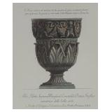 Framed Giovanni Balista Print Classical Urn