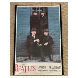 The Beatles London Palladium 1963 Concert Poster