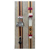 Excel Nova Cross County Skis and Troll Cross County Skis with Poles