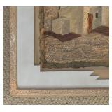 Signed Southwest Artist John Bader Mixed Media Artwork