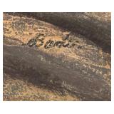 Signed Southwest Artist John Bader Mixed Media Artwork