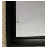 Black Framed Wall Mirror