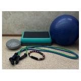 Assorted Home Exercise Equipment
