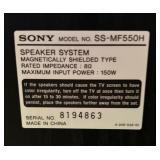 Pair of SONY SS-MF5504 Speakers / Pair of SONY Tower Speakers