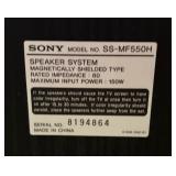 Pair of SONY SS-MF5504 Speakers / Pair of SONY Tower Speakers
