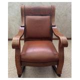 Vintage Arts and Crafts Style Rocking Chair