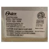Oster Toaster Oven