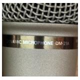 Pair of Pioneer Dynamic Multi Directional Microphones DM-21A