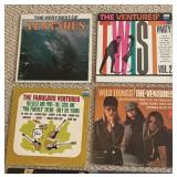 (16) Vintage Record Albums including The Ventures, Twist, Wild Things and More