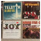 (16) Vintage Record Albums including The Ventures, Twist, Wild Things and More