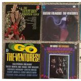 (16) Vintage Record Albums including The Ventures, Twist, Wild Things and More