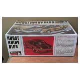 New Monogram Hurst Hairy Olds, AMT Ertl Road Runner Hardtop and Wild Willie Borsch Winged Express Altered Rod