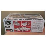 New Monogram Hurst Hairy Olds, AMT Ertl Road Runner Hardtop and Wild Willie Borsch Winged Express Altered Rod