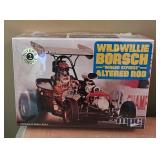 New Monogram Hurst Hairy Olds, AMT Ertl Road Runner Hardtop and Wild Willie Borsch Winged Express Altered Rod