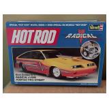 Revell Mooneyes Funny Car, Don Garlits Swamp Rat XXX Dragster and Radical J-2000 Model Car Kits