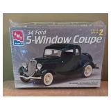 Model Kits - AMT Ertl 1934 Ford 5 Window Coupe, 1932 Ford Roadster and Boondocker Chevy Blazer