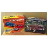 Revell Monogram Pro Modeler 1948 Ford Convertible, Galaxie Limited 1948 Chevrolet Aerosedan with Engine Model Car Kits
