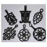 Cast Iron Trivet Set