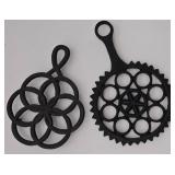 Cast Iron Trivet Set