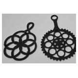 Cast Iron Trivet Set