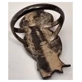 Vintage Zuni Owl Ring