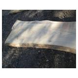 21 x 83" 2 1/2" thick live edge elm...