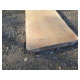 17 x 109" 2 1/2" thick live edge bl...