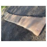 20 x 146" 2 1/2" thick live edge bl...