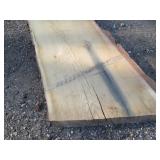16 x 117" 2 1/2" thick live edge oa...