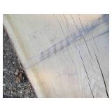 16 x 117" 2 1/2" thick live edge oa...
