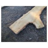 15 x 85" 2 1/2" thick live edge oak...