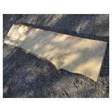 22 x 108" 2 1/2" thick live edge oa...