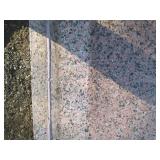 34 x 34" granite slab with 34 x 26"...