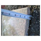 32 x 35 " granite slab with 26 x 35...