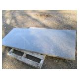 33 x 86" granite slab with polished...