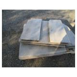 Pallet of assorted unpolished grani...