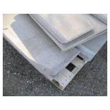 Pallet of assorted unpolished grani...