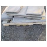 Pallet of assorted unpolished grani...