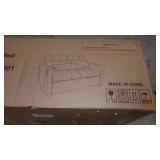 grey velvet sofa bed...