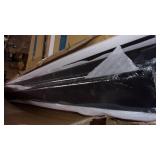 8 - 4 foot black trim boards...