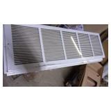 lot of 5 8x30 inch vent coverrs...