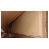 5 wood shelves 48 inch x 18 inch...