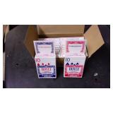 case of 12 packs of hoyle officcial...
