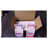 case of 12 packs of hoyle officcial...