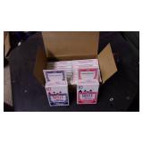 case of 12 packs of hoyle officcial...