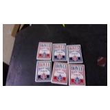 6 new old stock hoyle official poke...