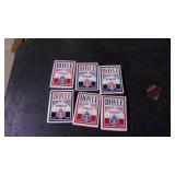 6 new old stock hoyle official poke...